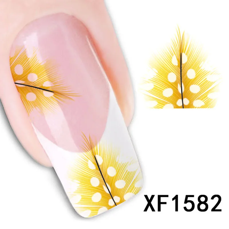1 шт. обертки для дизайна ногтей водные переводные наклейки длительной стойкости