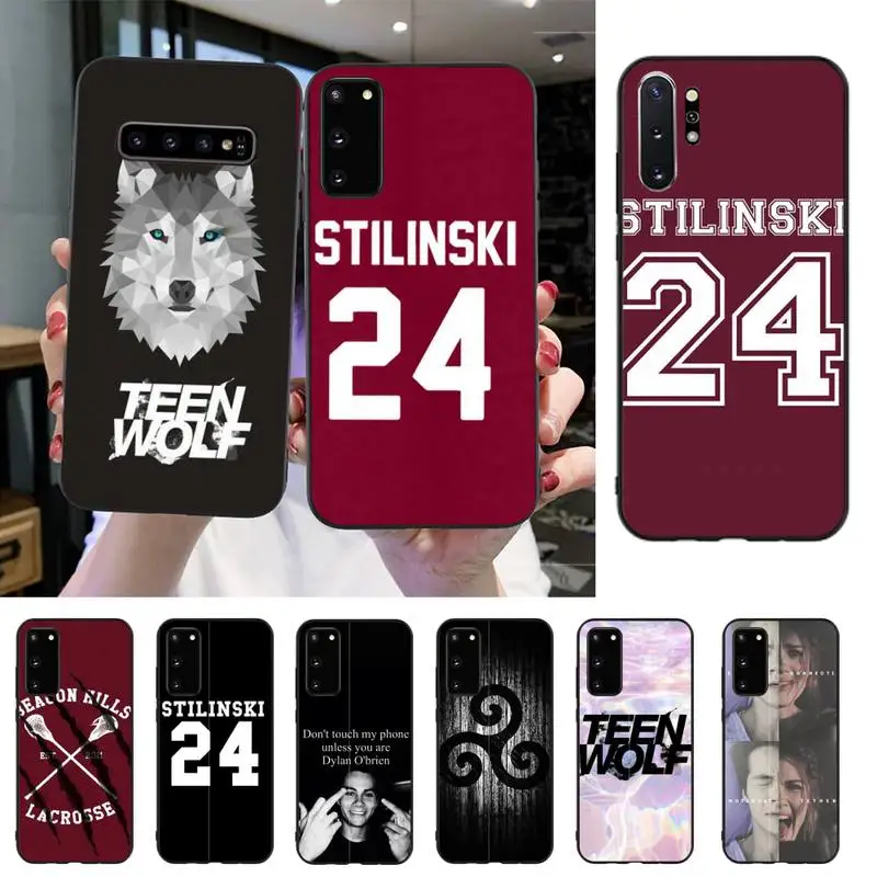 Название товара: Чехол для телефона Babaite американский сериал "Teen Wolf" Stilinski 24 Capa для Samsung S20 S10 S8 S9 Plus S7 S6 S5 Note10 Note9 S10lite.
