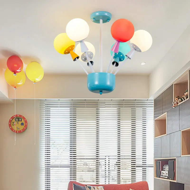 Современные светодиодные воздушные шары люстра потолочная Освещение со