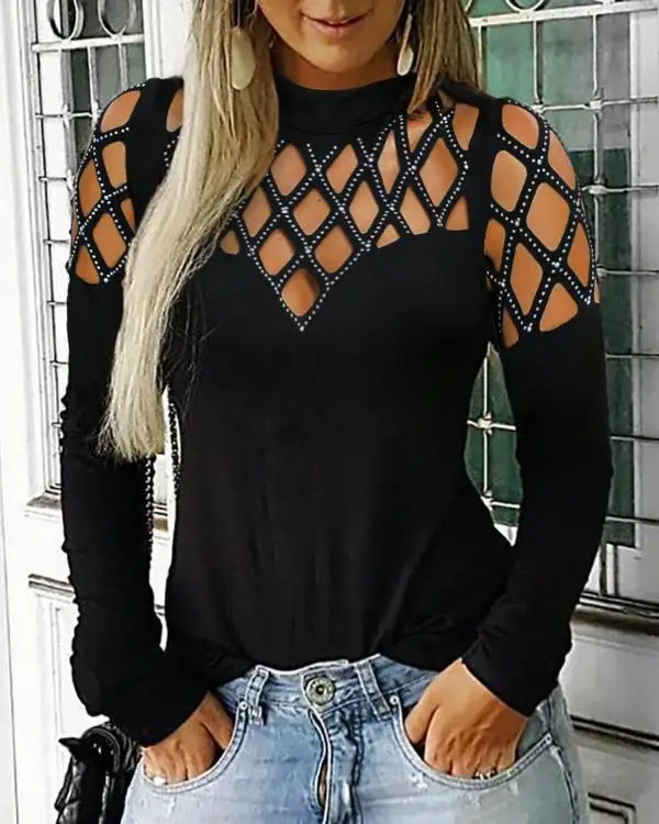 Новая женская футболка с коротким рукавом Sim Fit Женская Весенняя и Осенняя Повседневная рубашка Топ Футболка - Цвет: Черный