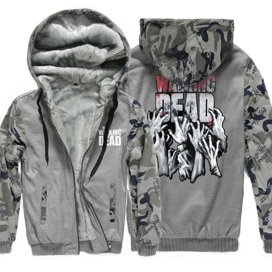 The Walking Dead sweatshirts hoodies Cosplay spring winter thicken hoodie hip hop brand clothing harajuku sweatshirt tracksuits