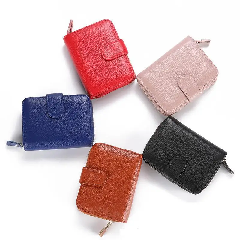 

Male and female credit card bag card sleeve organ cowhide document bag driver's license rfid multi-function card holder
