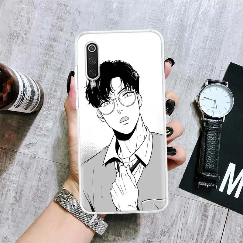 gay man anime comics phone case for xiaomi redmi note 10 9 8 11 pro 11t 11s 10s 9s 9a 9c 9t 8t 8a 7 7a 5 art pattern cover coque free global shipping