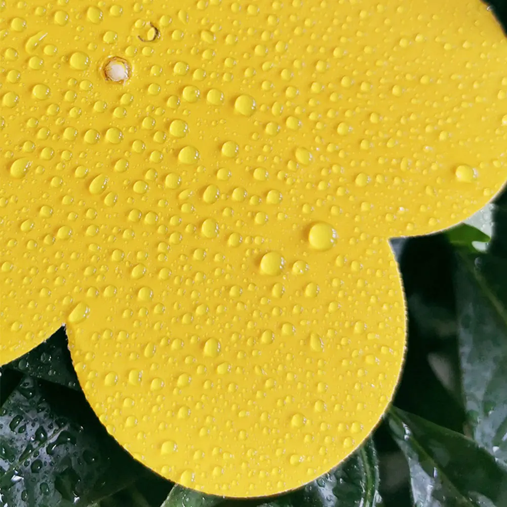 Yellow Flower Type Sticky Insect Board Bracket Double-sided Trap Control Pest Garden Plant Mosquito Tool | Дом и сад