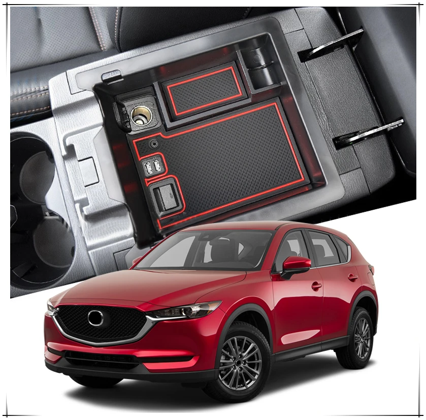 2 шт. автомобиль подлокотник коробка для Mazda CX 5 CX5 2017 2018 2019 авто аксессуары