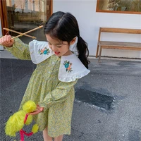 girl dress kids baby%c2%a0party evening gown cotton 2022 embroidery thicken winter autumn cotton flower girl dress vestido robe fille