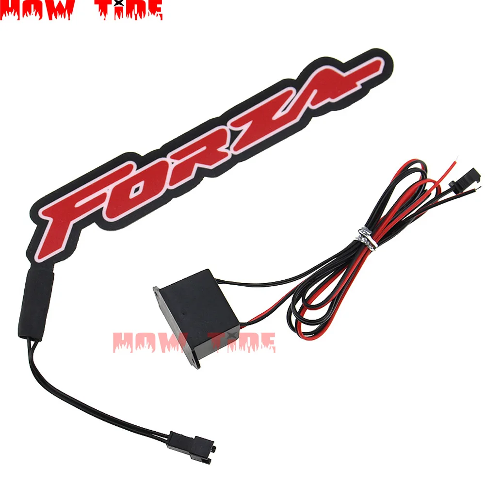 

Suitable for Honda Forza 300 250 125 MF13 Motorcycle Shaping Kit Body Side Sticker Badge Cold Light