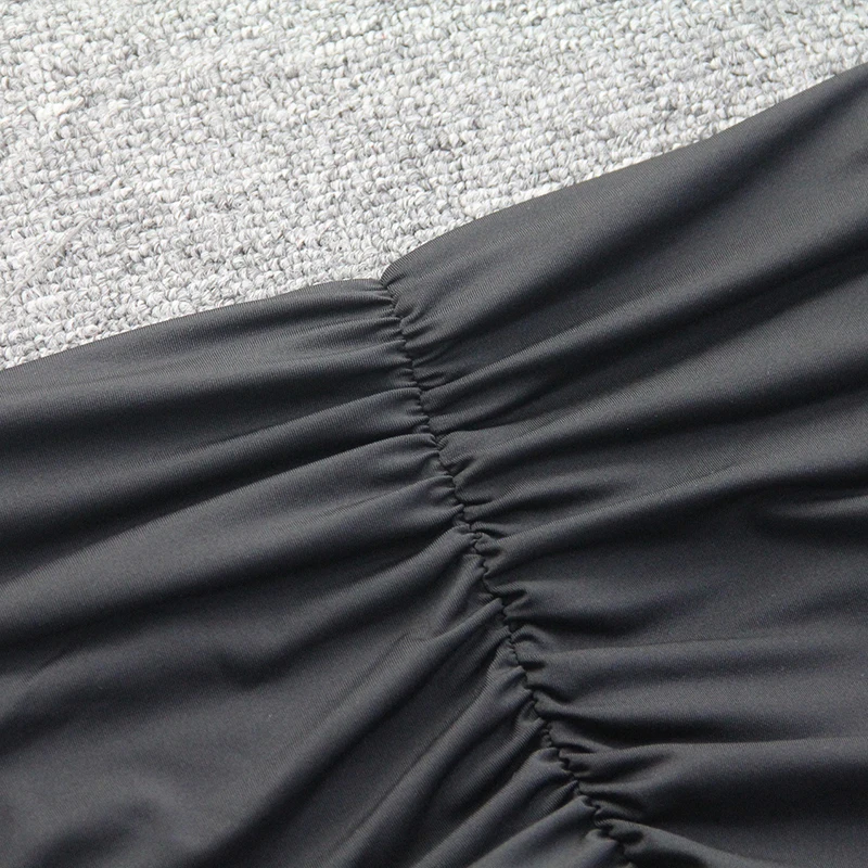 

Diseyar Cross Lace Up Spaghetti Strap Mini Dresses Backless Sexy Women's Ruched Bodycon Casual Club Party Night Outfit Summer