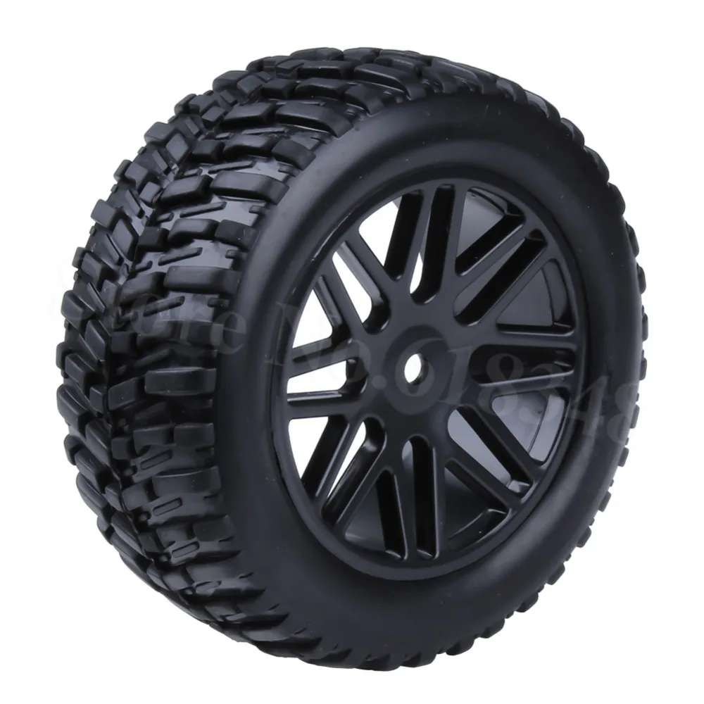 4 шт. 2 дюйма RC короткие шины и Ободы для грузовиков 12 мм шестигранный концентратор