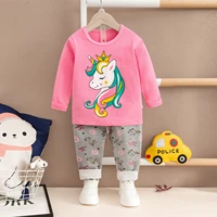 long sleeve baby pajamas for christmas family pajama sets unicorn childrens pijama girls dinosaur halloween pyjamas toddler pjs