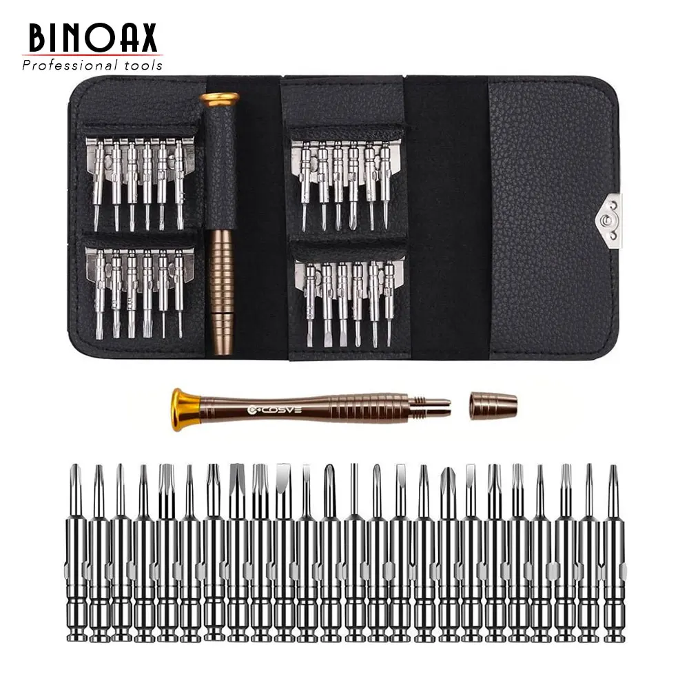 Прецизионная отвертка Torx 25 в 1 набор инструментов для ремонта iPhone мобильного