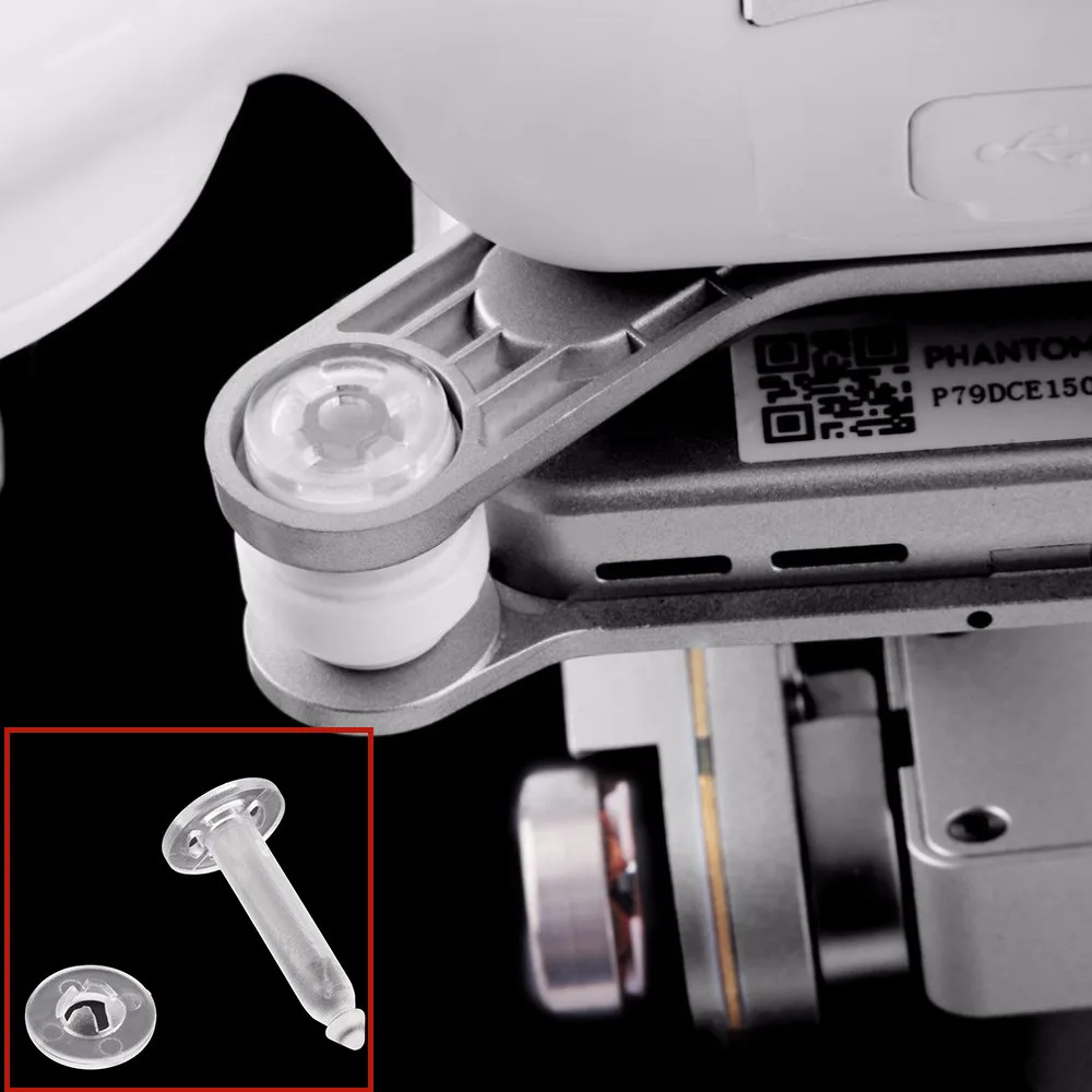 10 шт. комплект штырей для Phantom 3 Standard Professional Advanced Camera Drone 3A 3P S SE GImbal Locker Holder|Наборы
