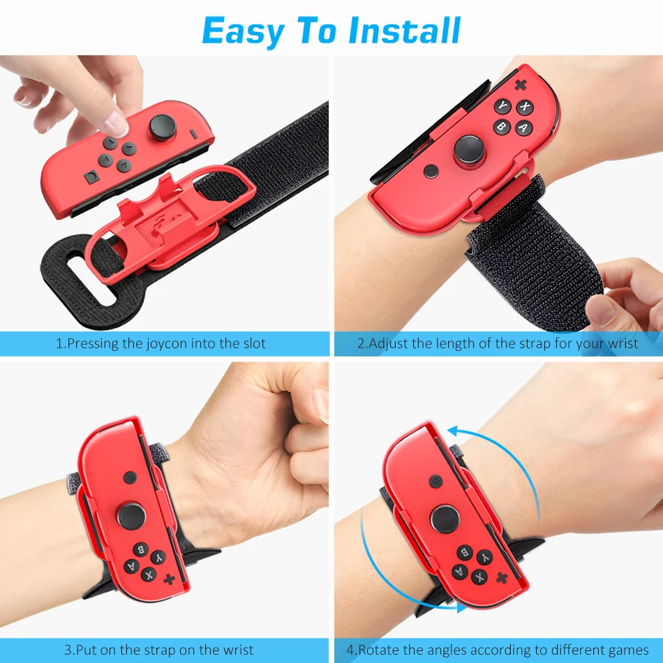 Регулируемые браслеты для танцев OIVO джойстика NS эластичный ремешок контроллера