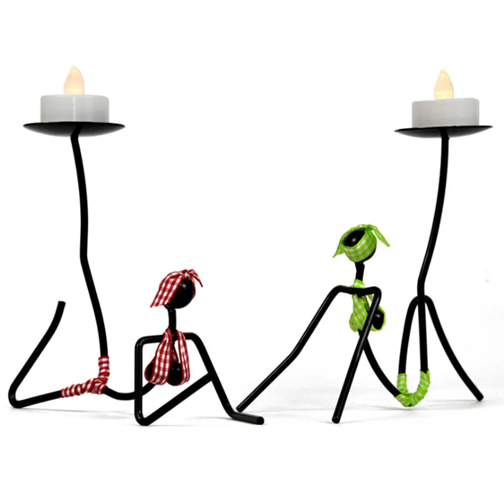 Скандинавские металлические светодиодные свечи украшения поделки для девочек