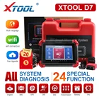 Автомобильный сканер XTOOL D7 OBD2, диагностический инструмент для автомобиля, программатор ключей, считыватель кодов OBDII, полное кодирование систем, диагностические инструменты