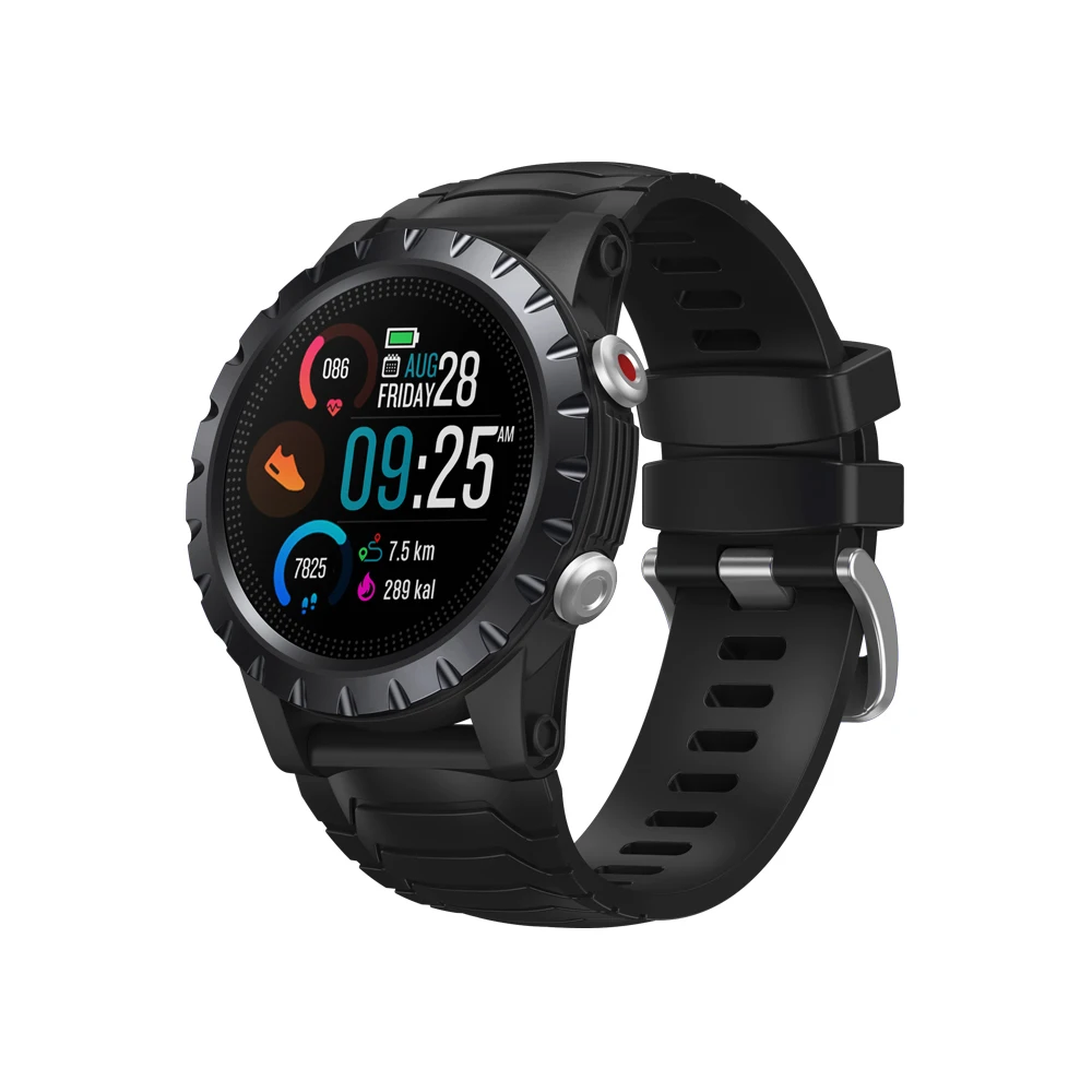 

Zeblaze Stratos Sports Smart Watch gps GPS GLONASS GALILEO Heart Rate SpO2 VO2max Stress 25 days Battery Life WR 5 ATM