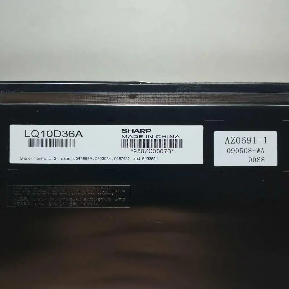 

LQ10D36A Original A+ Grade High Quality 10.4 inch 640*480 LCD Screen Display Panel for Industrial Equipment for Sharp