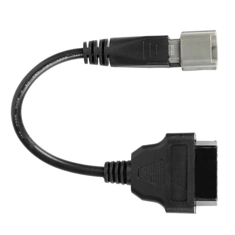 KWOKKER OBD2 кабель гнездовой 3-контактный адаптер тестирование двигателя 3-отверстие
