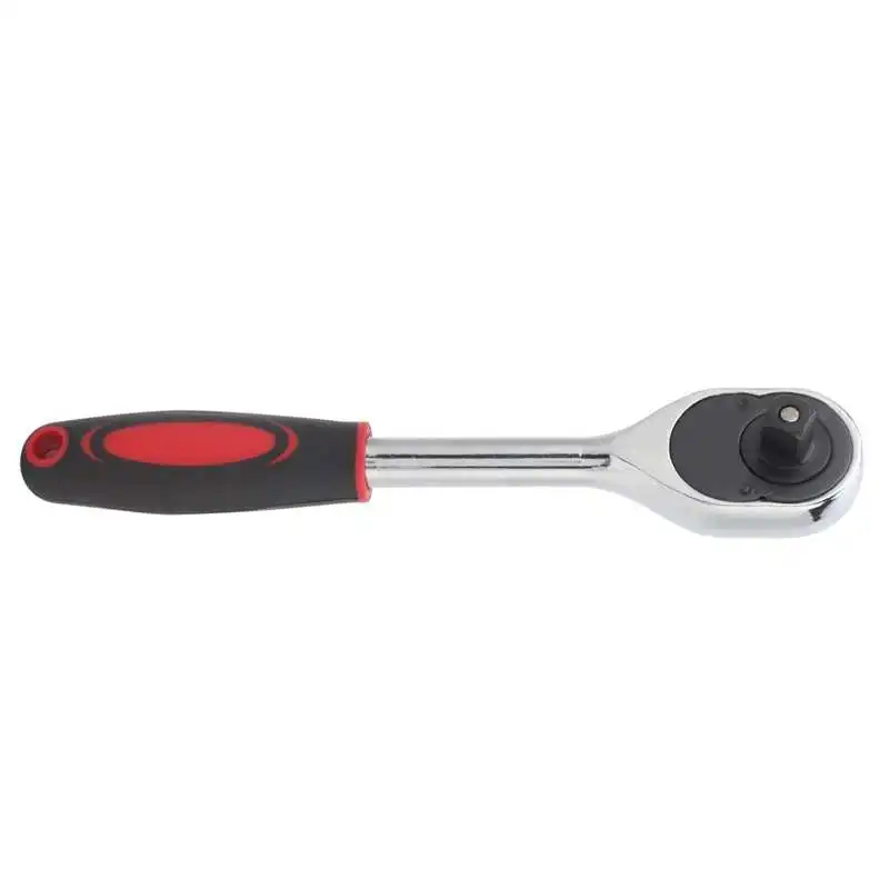 

Repair Tools Set klucze nasadowe 1/2in Ratchet Wrench 24 Teeth Socket Wrench Tool for Electrician Repairing Red+Black wrench