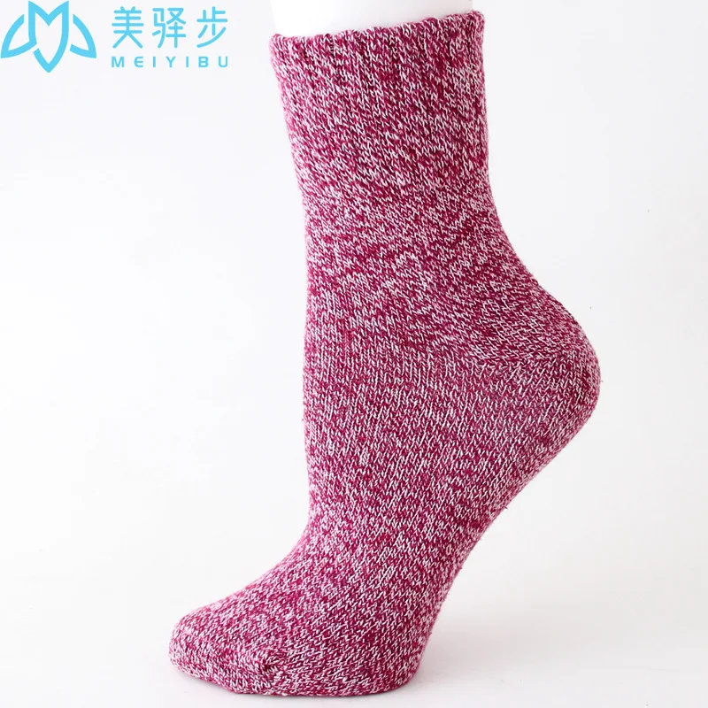 5 Pairs Per Set Women's Wool Socks Thicken Winter Warm Soft Sock Hot Sales