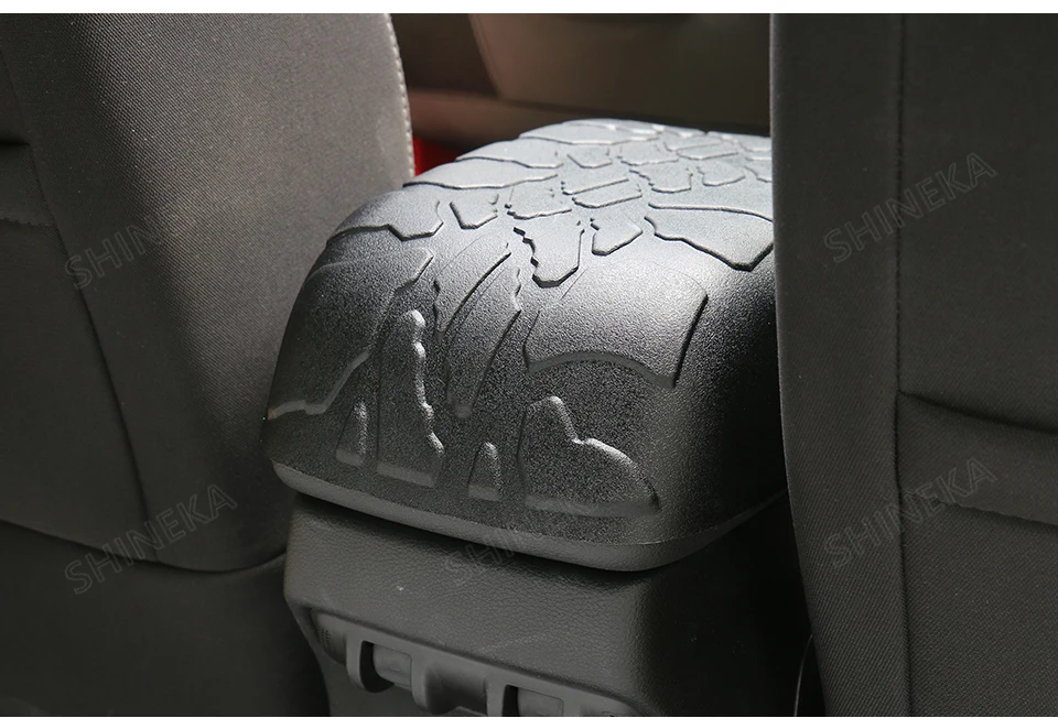 Подлокотник SHINEKA для Jeep Wrangler JK 2012-, резиновый подлокотник для протектора шин, подушка для Jeep Wrangler& Unlimited Sport