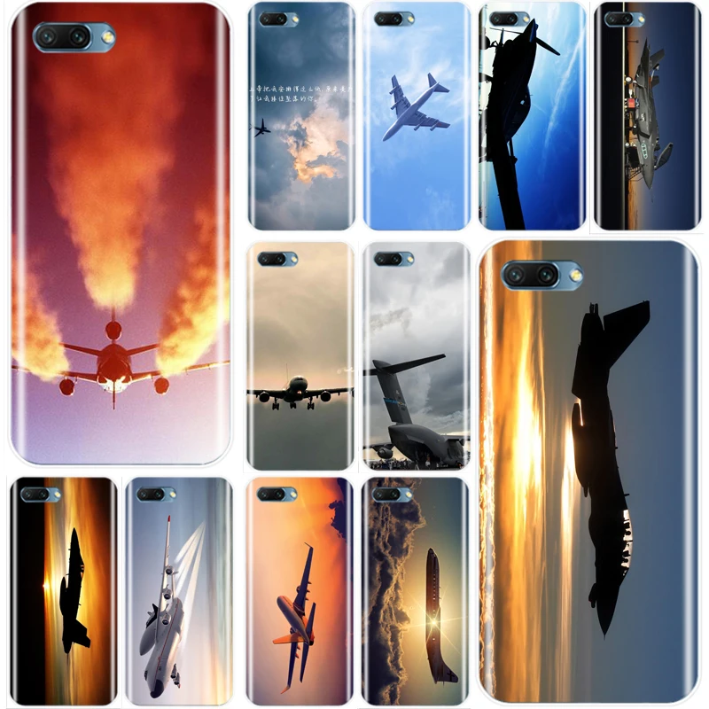 Властный чехол для самолета Мягкий силиконовый из ТПУ телефона Huawei Honor 8 8C 9 10 NOTE10