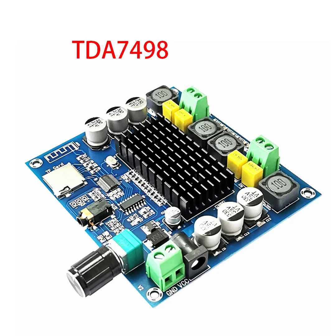Плата цифрового усилителя мощности TDA7498 Bluetooth 5 0 2*100 Вт стерео аудио AMP модуль
