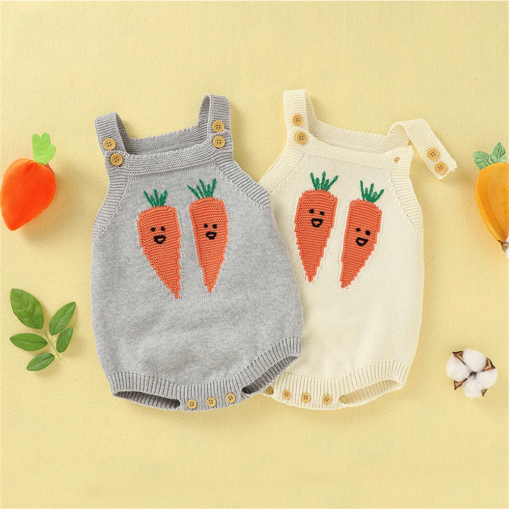 Newborn Baby Rompers 100% Cotton Infant Short Sleeve Toddler  Baby Jumpsuit Cute Cartoon Rradish Bodysuit Baby Boy Girl Clothes jkbbsets new 2018 baby rompers baby boy clothing cotton newborn baby girl clothes long sleeve cartoon infant newborn jumpsuit