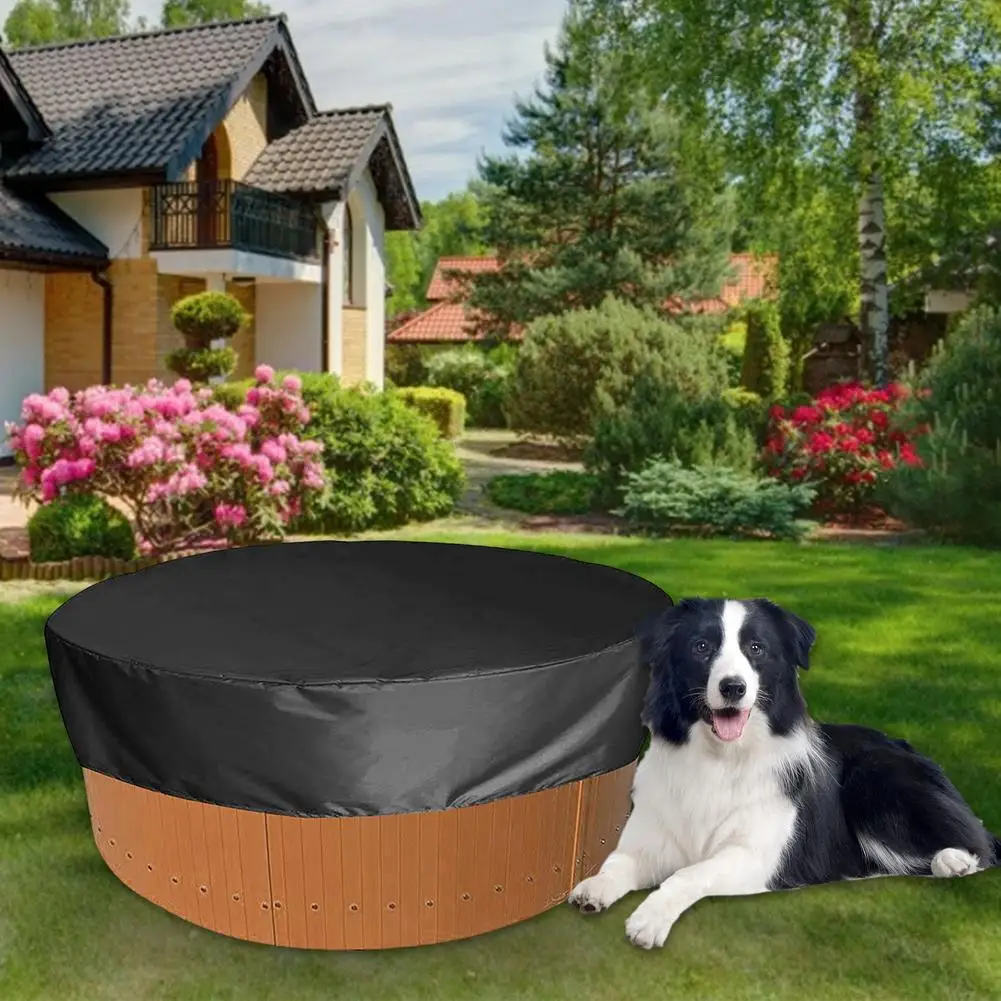 

Чехол для бассейна, складной пылезащитный чехол, защита от дождя, для детского бассейна, аксессуары для ванной и бассейна