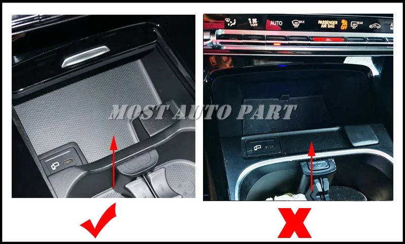 Внутреннее автомобильное беспроводное зарядное устройство для телефона