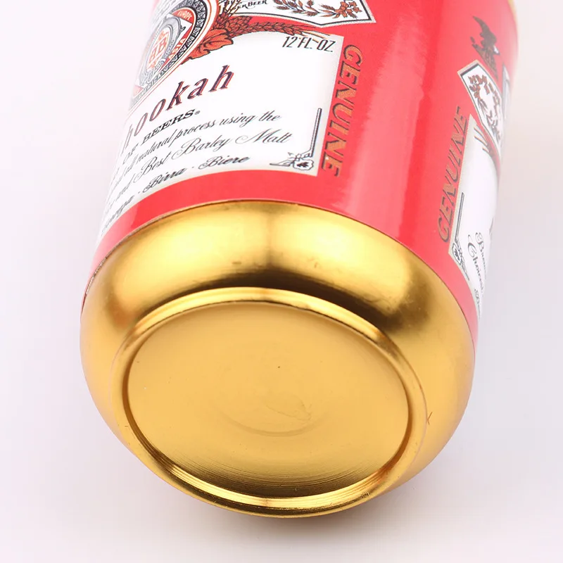 

11.5cm*4.8cm Metal Smoking Pipes Creative Coke Shaped Pipe Tobacco Smoke Herb Smoking Accessories Random Color for Men