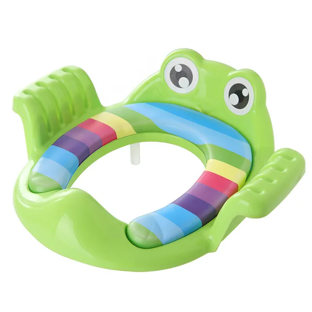 

New 2 Colors Folding Baby Potty Infant Toilet Training Seat with Adjustable Ladder Portable Urinal Potty Training Seat