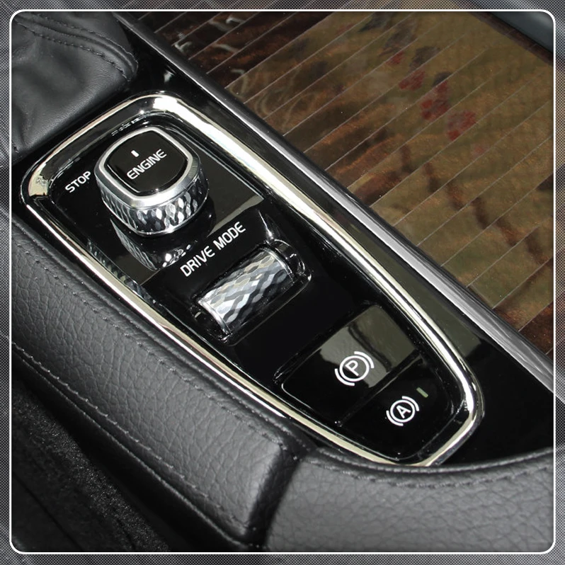 Для Volvo S90 V90 2017-2019 автомобильный Стайлинг внутренняя передача электронная рамка