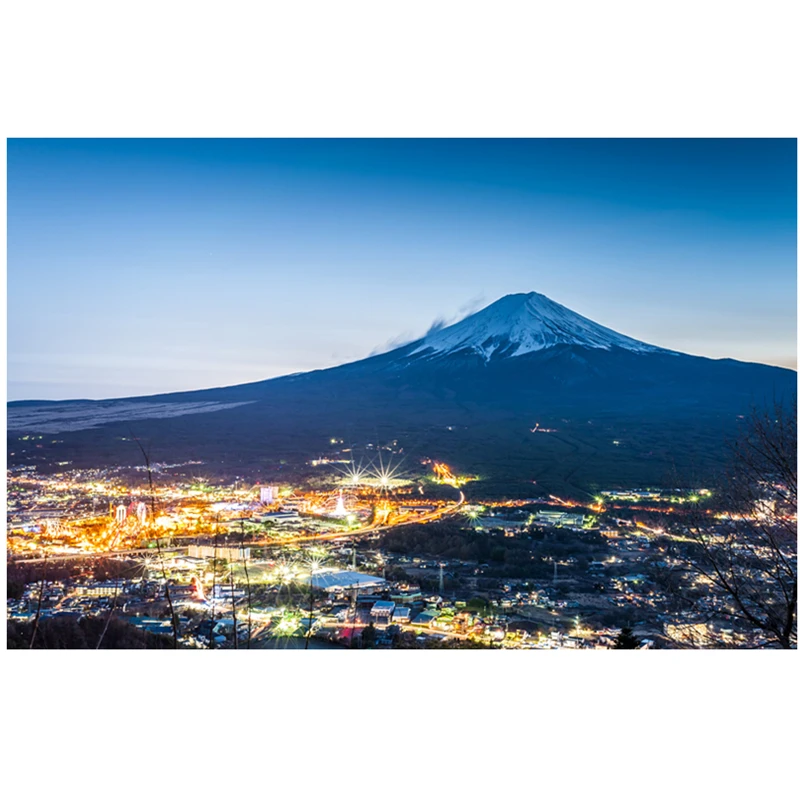

Colorful print Wall Tapestry Mount Fuji, Japan M332