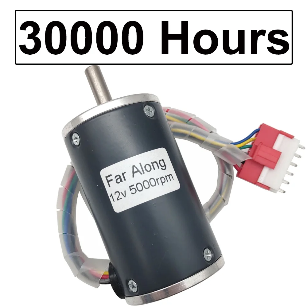 12В 24В микро бесщеточный высокоскоростной мотор постоянного тока 2000 до 5000 об/мин DC