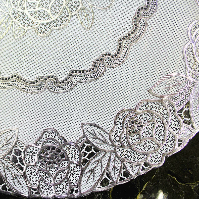 Водостойкая одноразовая скатерть из ПВХ для золочения маслостойкая домашняя