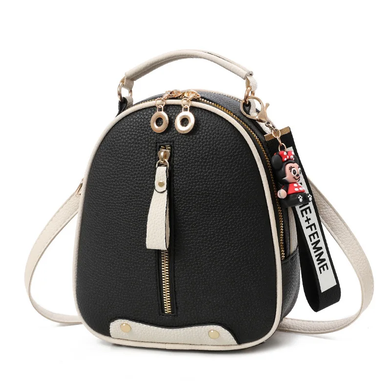 

QiaoSanSan New Designer Women's Bag Handbag Winter Diagonal Three-purpose Double Shoulder Popular Fashion High-quality Leather