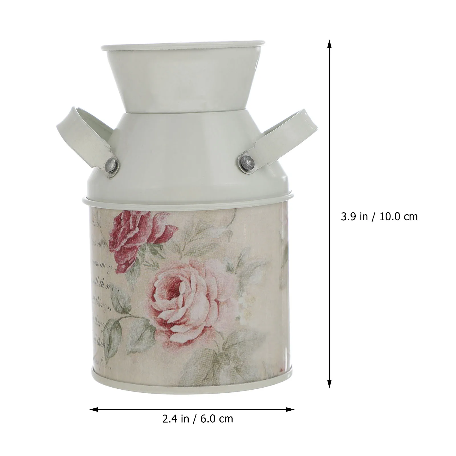 2pcs Vintage Flower Vase Decorative Holder with Handle Garden Decor | Дом и сад