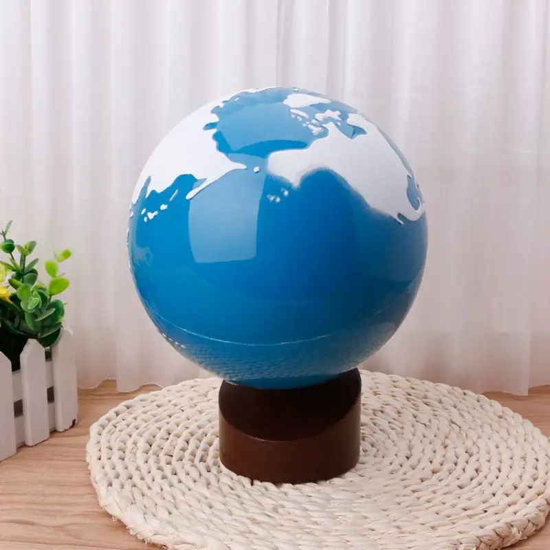 

Drop Ship Montessori Geography Material Globe Of World Parts Kids Early Learning Toy