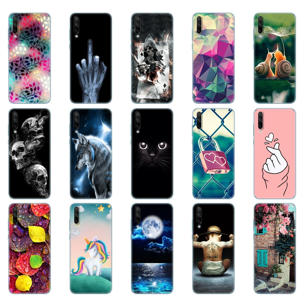 

For HONOR 30i Case Soft TPU silicon Back For Huawei Honor 30i Case LRA-LX1 Phone Cover Honor30i 30 i Bumper 6.3inch Coque Cat