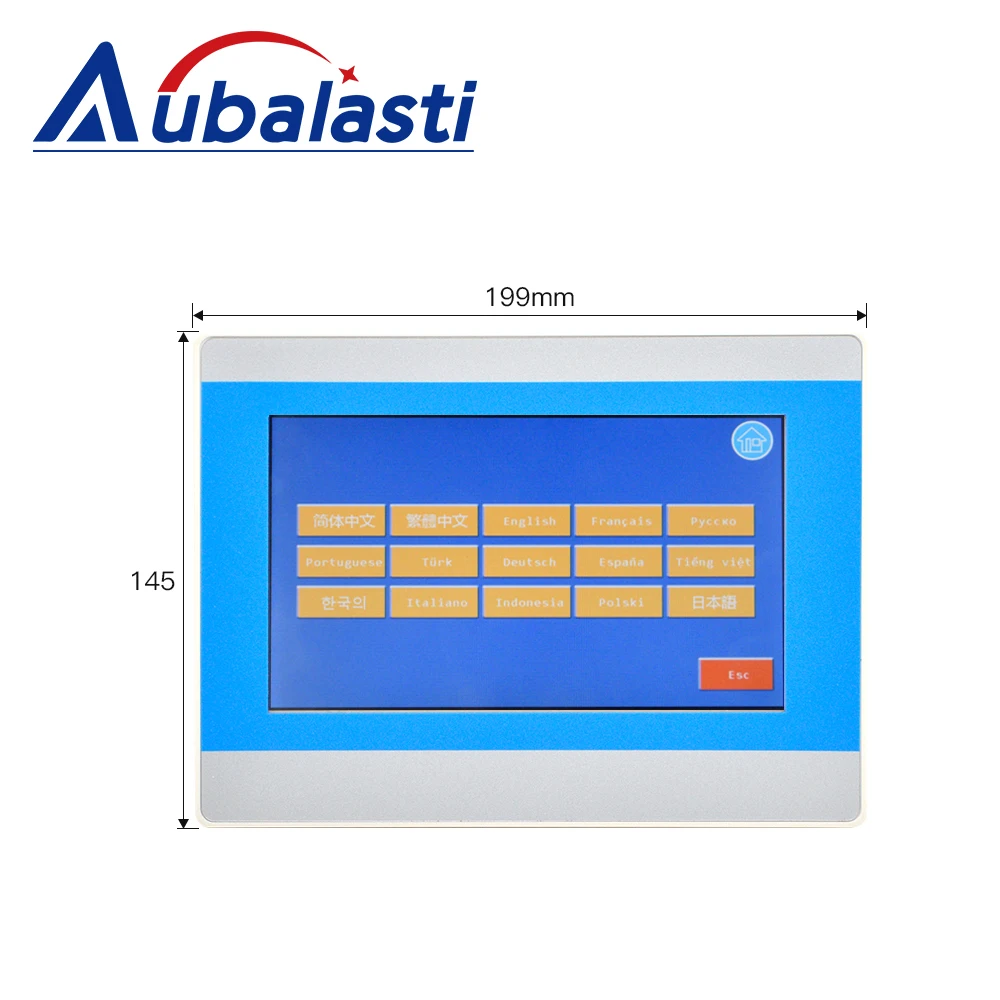 Aubalasti Ruida RDD6584V-NET Осциллирующий резки Системы с 7 дюймов промышленный сенсорный