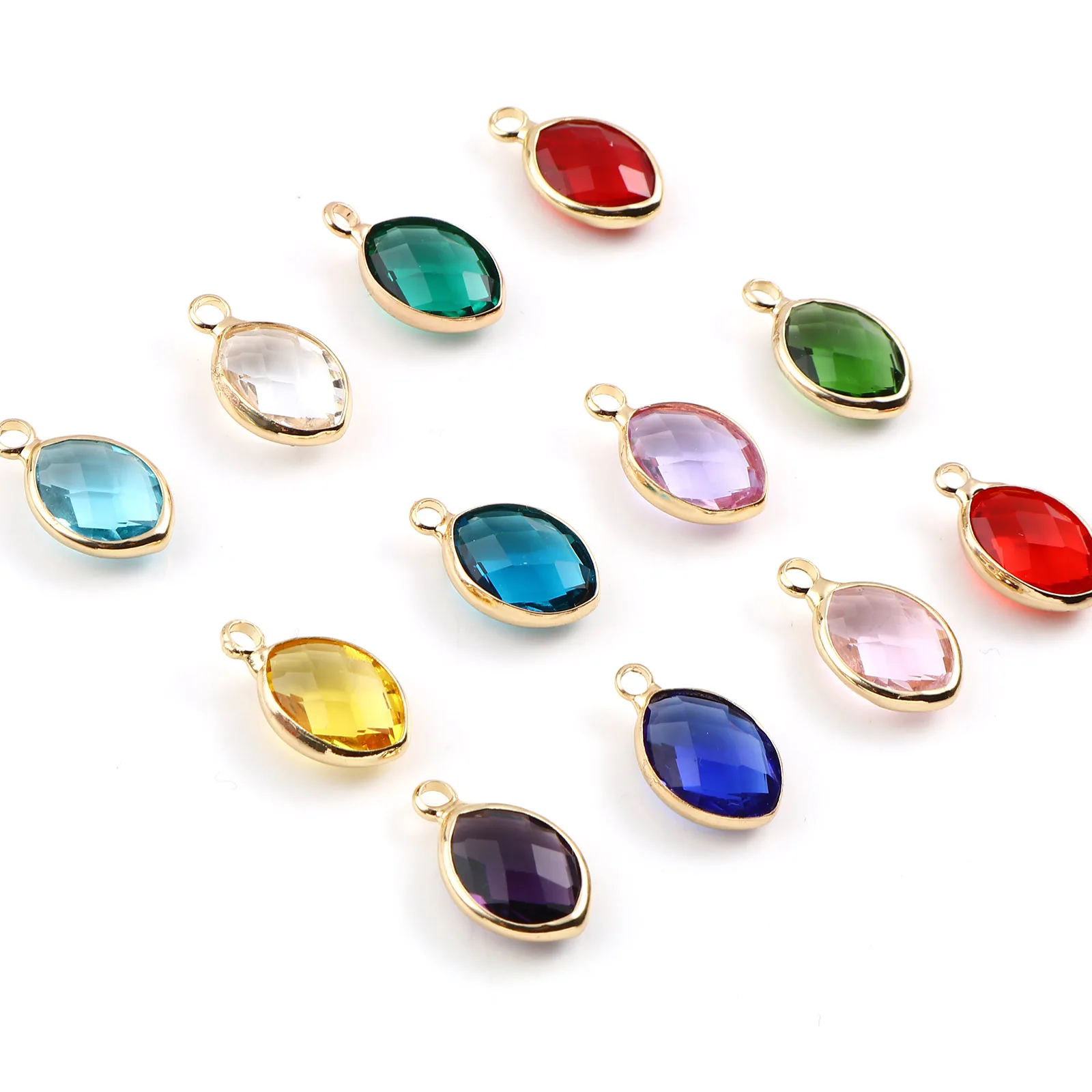 

5 шт., подвески для ожерелья, 16 х10 мм