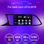 Четырехъядерный Android для Seat Leon MK3 2012 2013 2014 2015 2016 -2018 автомобильный мультимедийный плеер радио GPS DVD FM кассета Wifi BT GPS