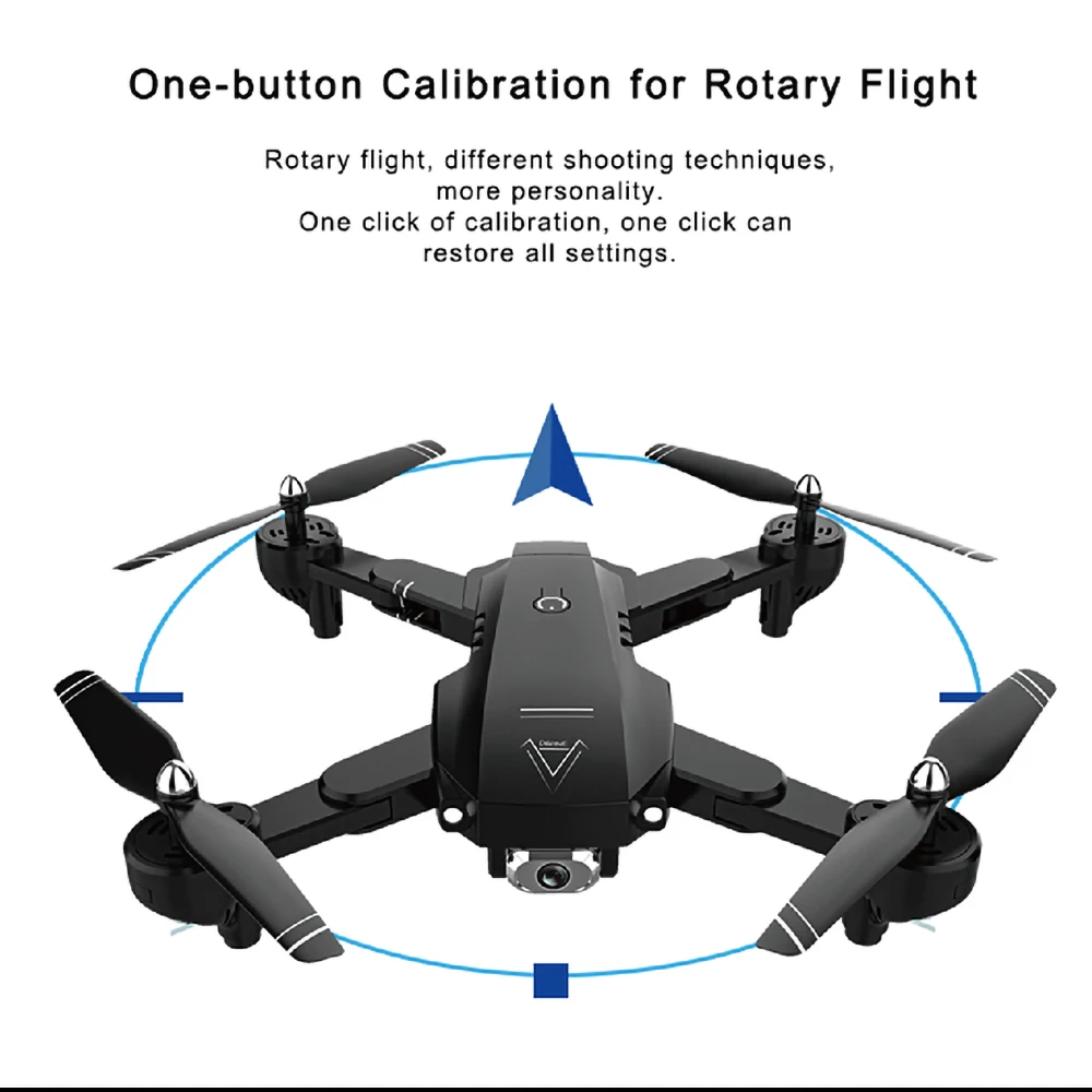 L103 Радиоуправляемый Дрон с камерой 1080P Wi-Fi FPV оптическое положение потока Умный складной Радиоуправляемый вертолет Квадрокоптер 22 мин Время полета