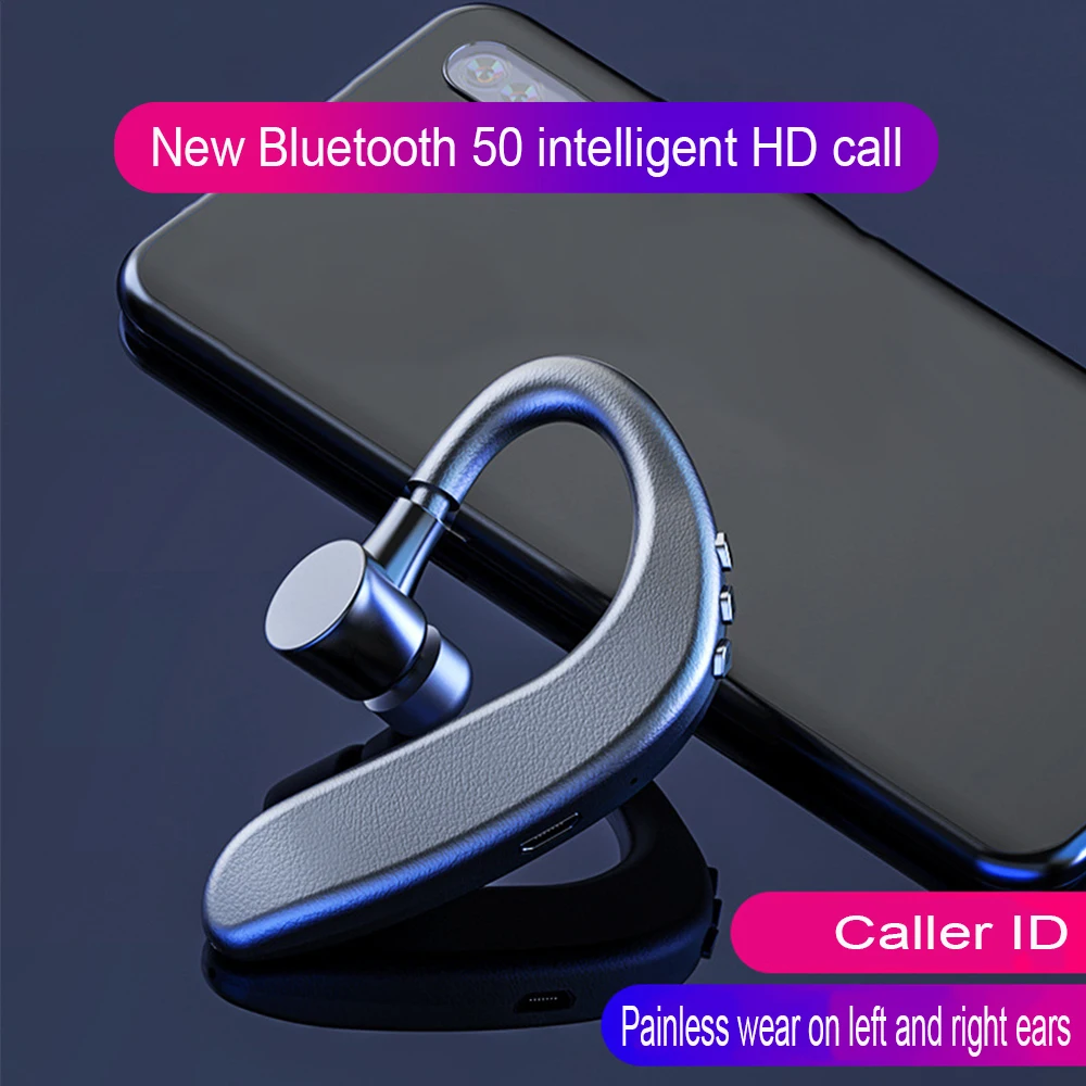 Willkey Y10 беспроводные наушники Bluetooth 5 0 бизнес для вождения ушные крючки гарнитура
