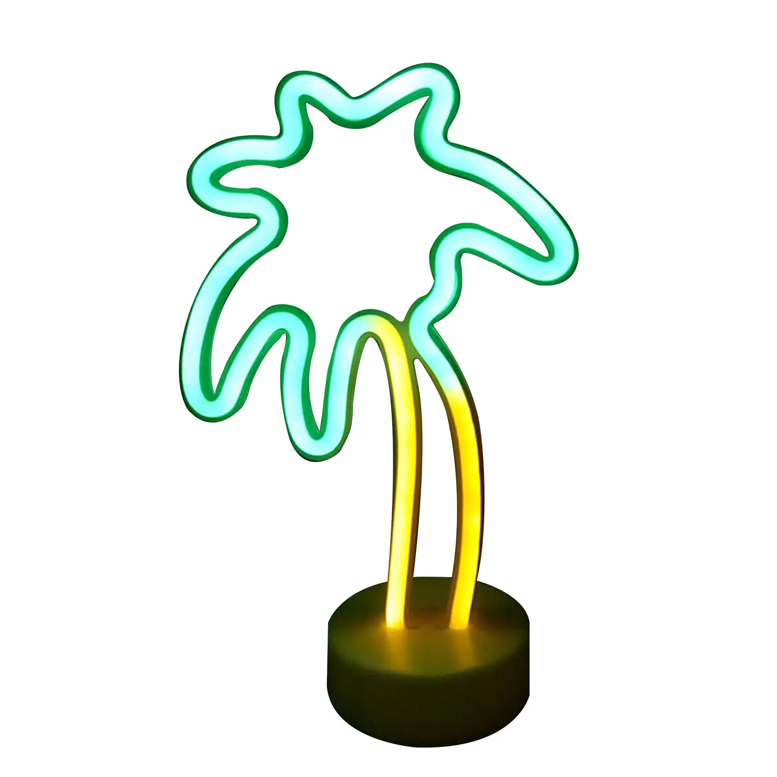 

Led Neon Light Bar Gift Coconut Tree Shape Battery USB Operated Party Home Decor 3D Restaurant Night Lamp Bedroom Tabletop