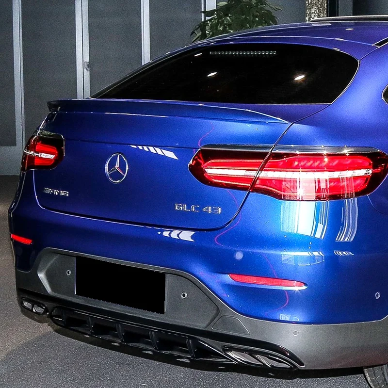 Высококачественный спойлер из АБС пластика для Mercedes Benz GLC Class Coupe GLC300 GLC250 2016 2018 GLC43
