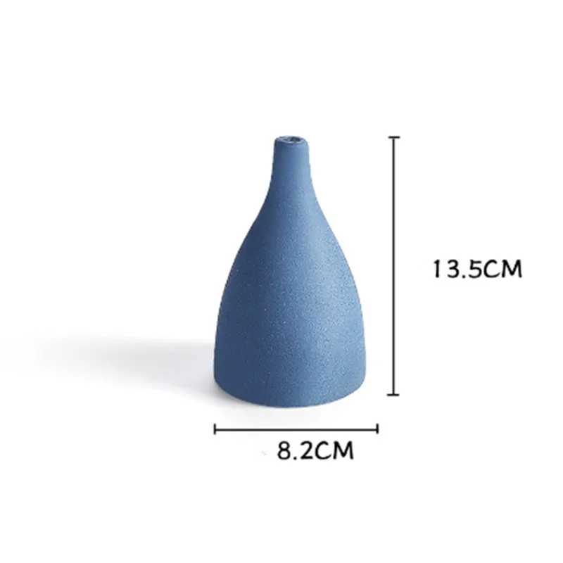 Средиземноморские фарфоровые вазы Керамическая Настольная Ваза для цветочных