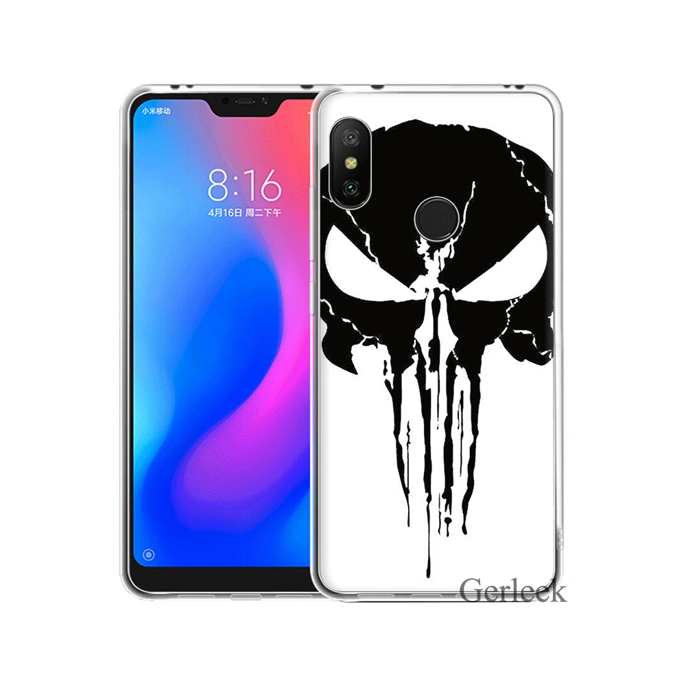 Жесткий чехол для телефона Desxz Xiaomi Mi 5 5S 6 8 Lite SE A1 5X A2 F1 9 MAX 3 Каратель защитная