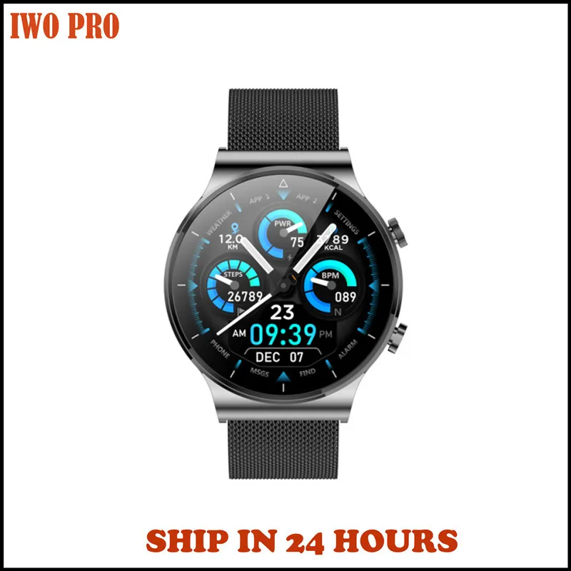 

Умные часы M2 Pro 2021 для мужчин, Беспроводная зарядка, круглый экран 1,3 дюйма, Bluetooth, музыкальный трекер движения для часов HUAWEI Xiaomi